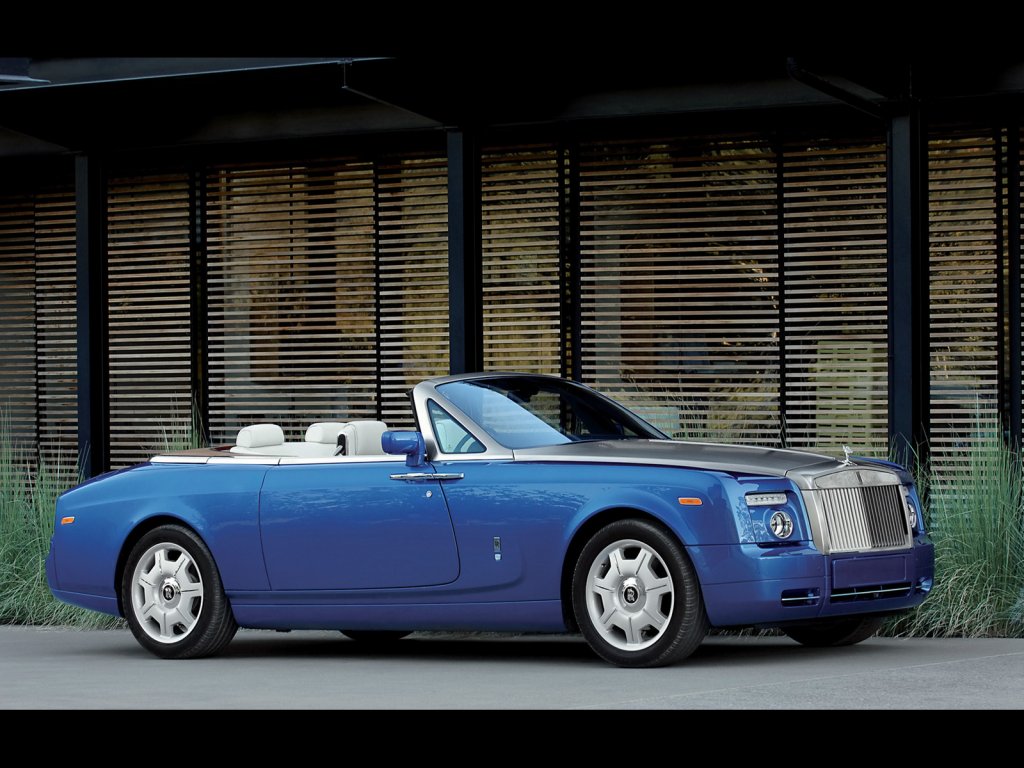 Foto: Rolls Royce Phantom Drophead Coupe Side Angle (2008)