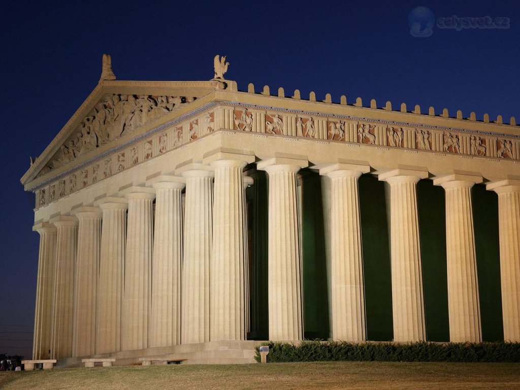 Foto: The Parthenon, Centennial Park, Nashville, Tennessee