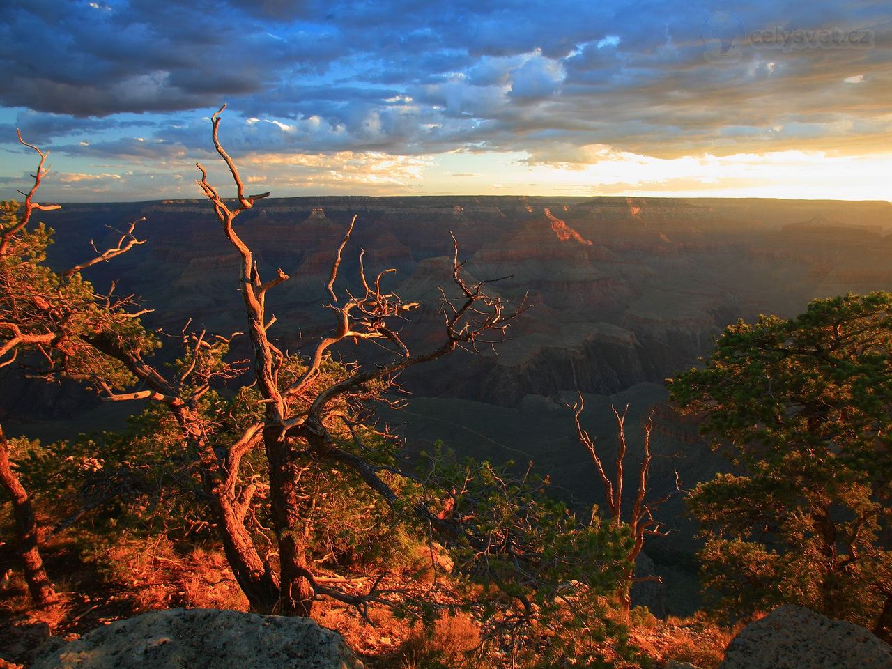 Foto: Rim Light, Yavapai Point, Grand Canyon National Park, Arizona