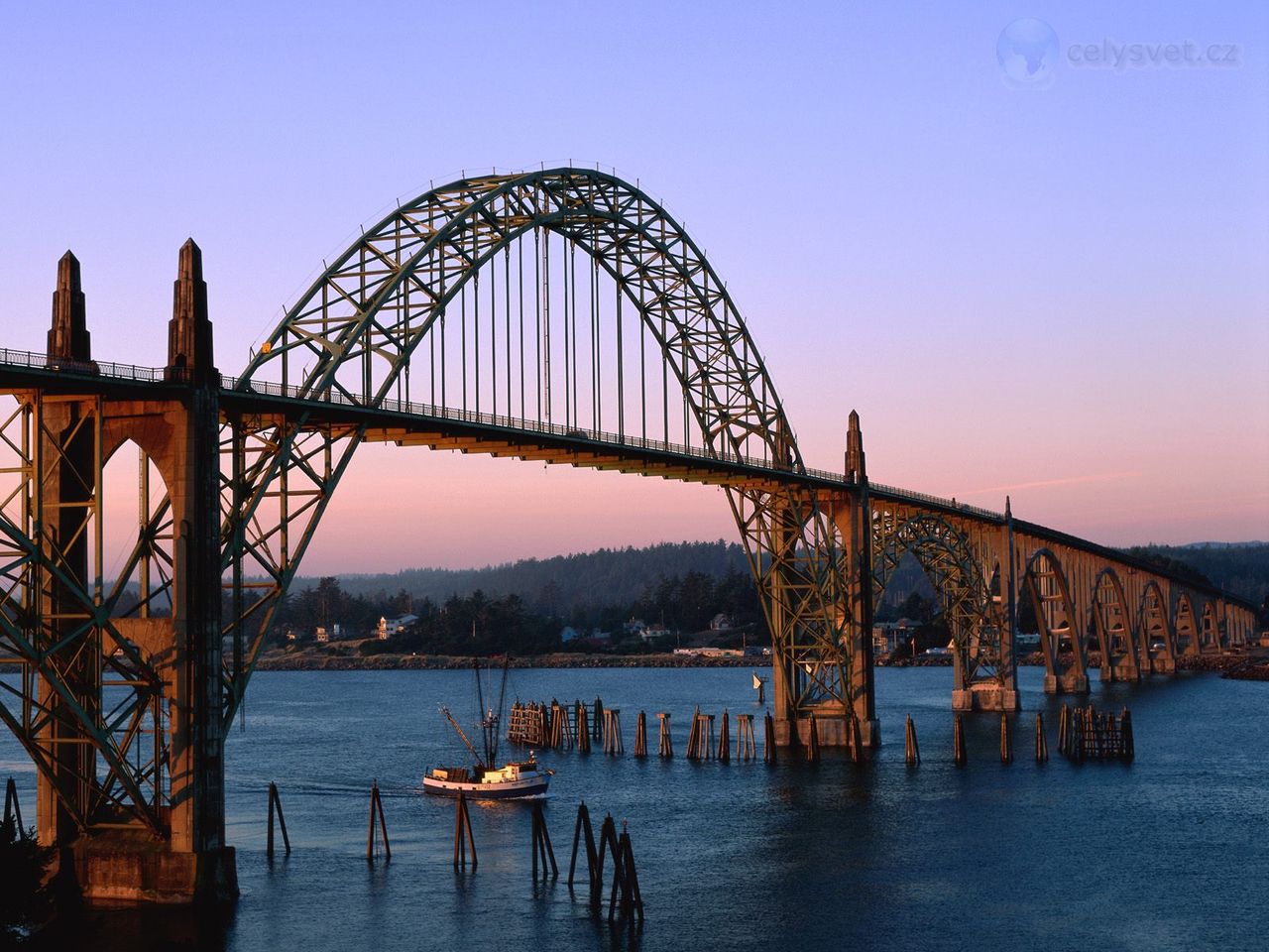 Foto: Yaquina Bay Bridge, Newport, Oregon