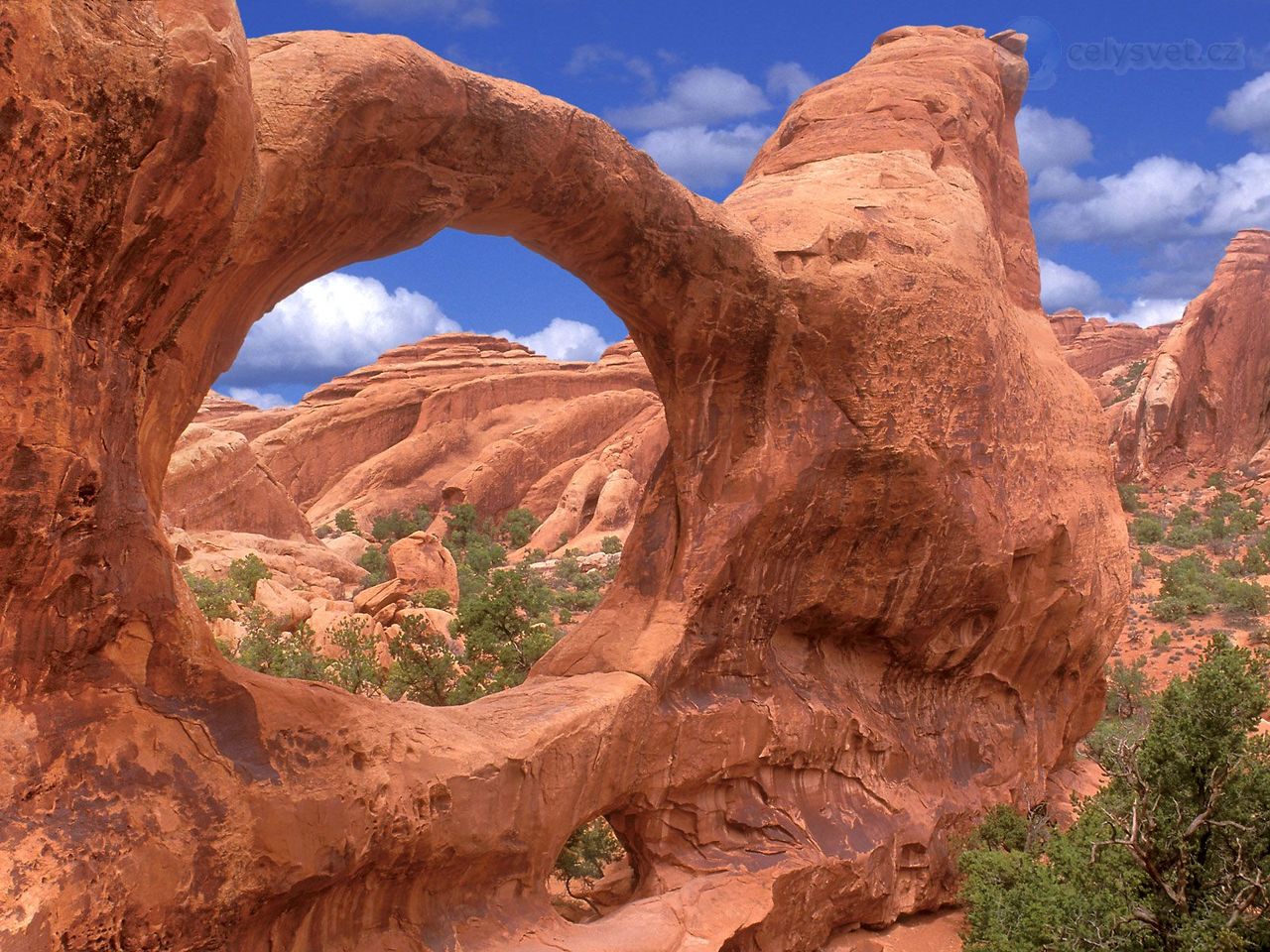 Foto: Double O Arch, Arches National Park, Utah