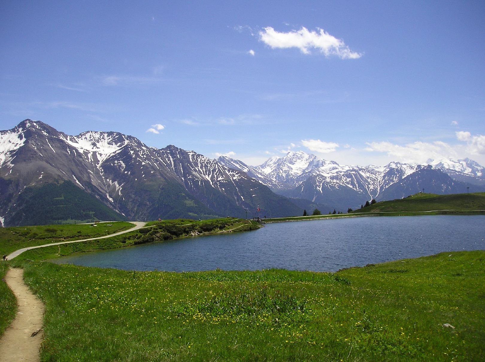 Foto: alpsk jezero