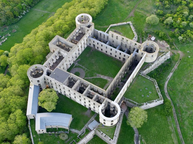 Foto: Castle Ruins, Borgholm, Cland, Sweden